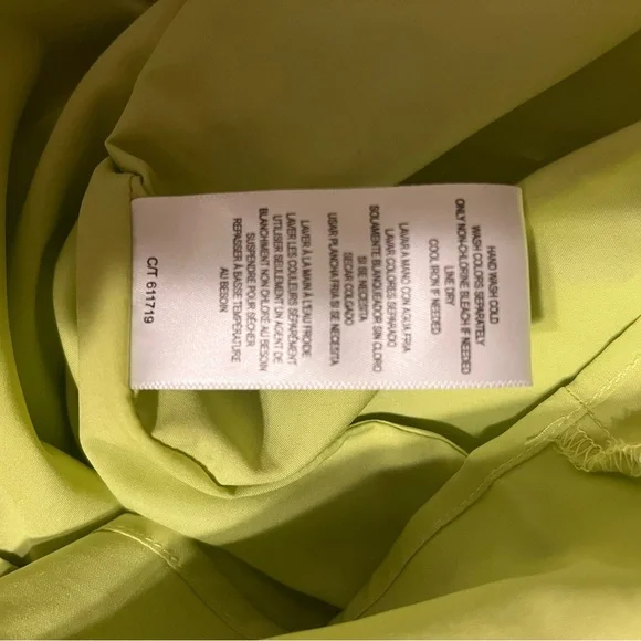 Taylor Blue and Yellow Floral Mini Dress Size M - Picture 5 of 6